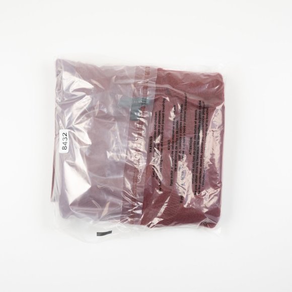 J. CREW deep V-neck long cranberry red pullover tunic sweater size S - Picture 8 of 8